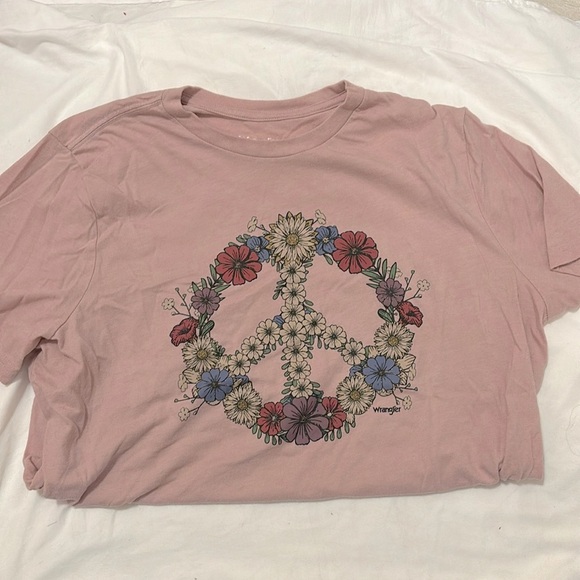 Wrangler Flower Tee - Picture 2 of 3